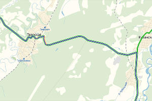 За Тверской на Т-образном перекрестке — направо © Графика сервиса «Яндекс.Карты»