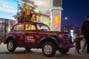 Новогодняя ярмарка в торговом квартале «Центр города» в Краснодаре &copy;&nbsp;Фото Елены Синеок, Юга.ру