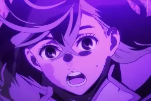 Кадр из трейлера аниме «Дандадан: Злой глаз» &copy;&nbsp;Скриншот видео Rutube-канала Amediateka