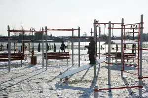 Новая аллея в Юбилейном микрорайоне Краснодара &copy;&nbsp;Фото Елены Синеок, Юга.ру