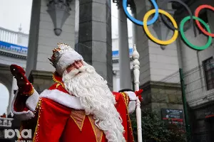 Дед Мороз приехал в Сочи &copy;&nbsp;Нина Зотина, ЮГА.ру