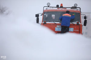 Снегопад в Ставрополе © Эдуард Корниенко, ЮГА.ру