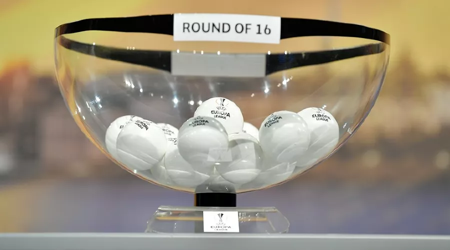 Жеребьевка 1/8 финала Лиги Европы &copy;&nbsp;Фото с официального сайта УЕФА