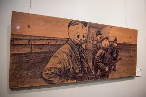 Выставка аукциона MOST, &laquo;Чеченские истории&raquo;, Слава Птрк &copy;&nbsp;Фото Елены Синеок, Юга.ру