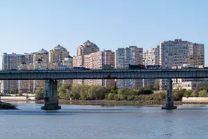 Тургеневский мост в Краснодаре &copy;&nbsp;Фото Александра Гончаренко, Юга.ру