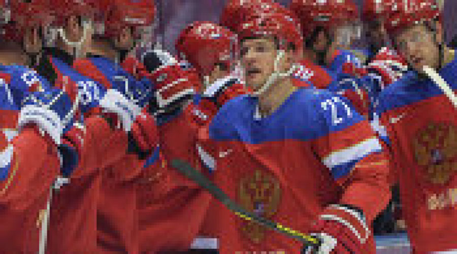 Сборная России по хоккею на Олимпиаде-2014 © РИА "Новости"