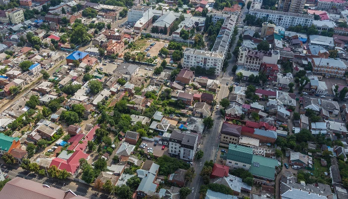 Центральная часть Краснодара &copy;&nbsp;Фото архитектурной мастерской Щербинина