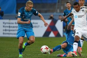 Матч чемпионата России «Зенит» — «Краснодар». Франсишку Вандерсон &copy;&nbsp;Фото с официального сайта ФК &laquo;Краснодар&raquo;, fckrasnodar.ru