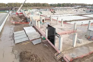 Cтройка нового стадиона ФК «Краснодар» &copy;&nbsp;Фото Евгения Таранжина