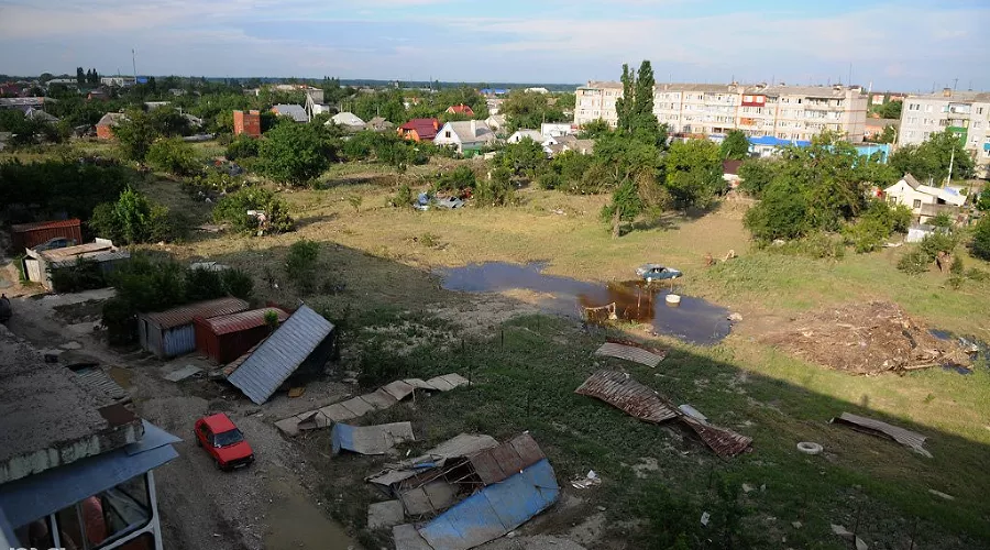 Ликвидация последствий наводнения в Крымске &copy;&nbsp;Елена Синеок. ЮГА.ру