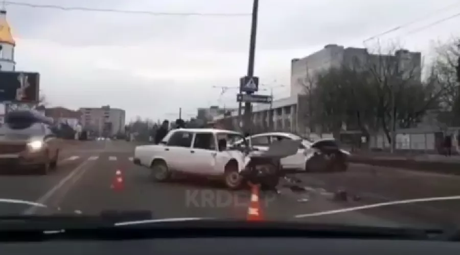  &copy;&nbsp;Скриншот видео из инстаграма &laquo;ЧП и ДТП Краснодар и край&raquo;, instagram.com/krddtp