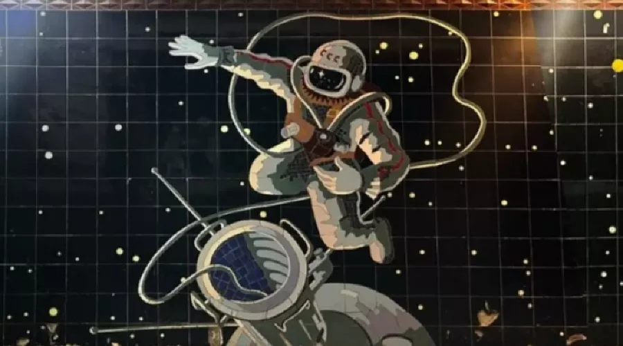 Мозаика в переходе на пересечении Кировского проспекта и улицы Большой Садовой &copy;&nbsp;Скриншот с сайта mozaichka.ru