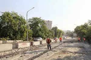 Ремонт Суворовского моста &copy;&nbsp;Фото пресс-службы администрации Краснодара