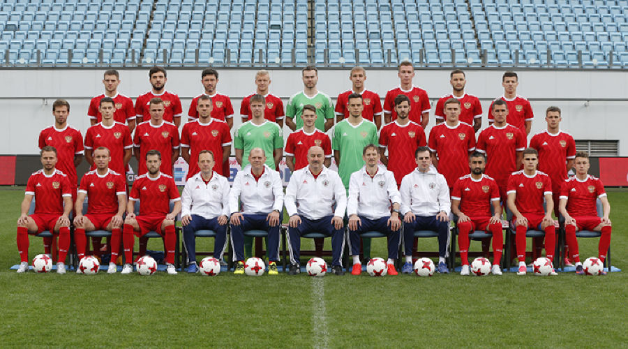 Сборная России по футболу © Фото с официального сайта РФС, rfs.ru