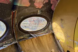 Дом Futuro в Краснодаре, декабрь 2025 года &copy;&nbsp;Фото Марины Солошко, Юга.ру