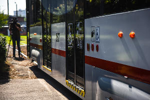 Презентация нового трамвая в Краснодаре © Фото Елены Синеок, Юга.ру