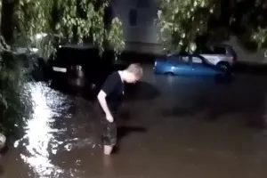  &copy;&nbsp;Скриншот видео из телеграм-канала &laquo;Новости | ЧП | ДТП Кропоткин&raquo;, t.me/kropnewsru