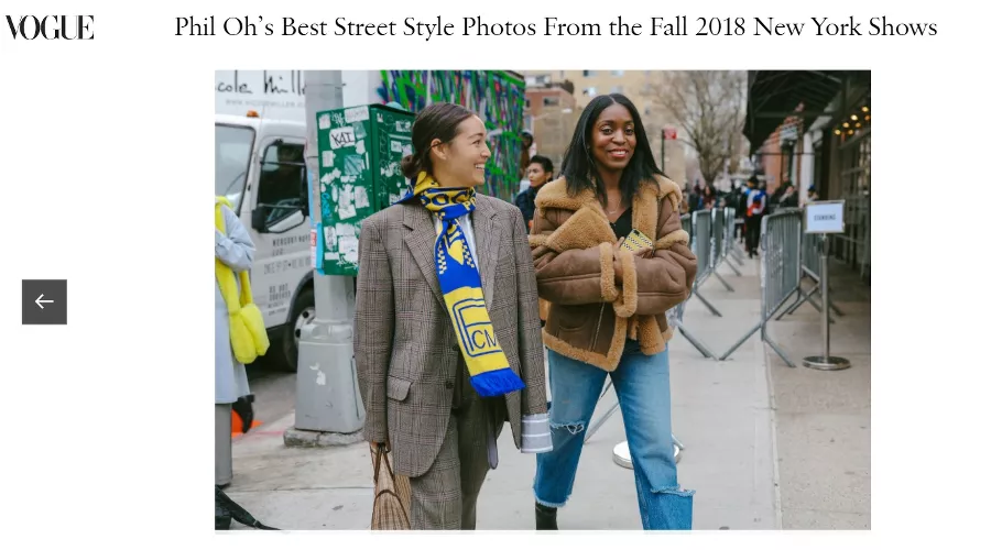 Рейчел Ван на Неделе моды в Нью-Йорке &copy;&nbsp;Скриншот сайта vogue.com, фотография Фила О