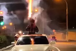  &copy;&nbsp;Скриншот из видео пресс-службы ГИБДД России по Краснодарскому краю