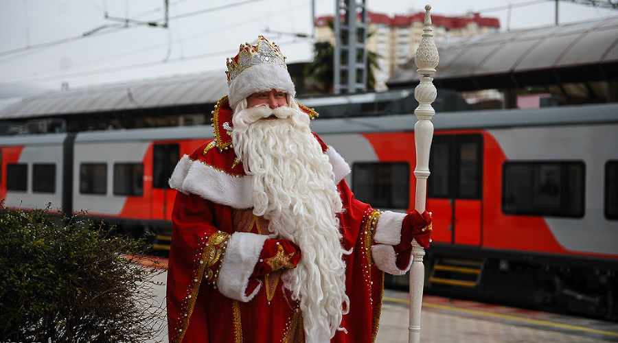 Дед Мороз приехал в Сочи © Нина Зотина, ЮГА.ру