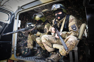 СОБР "Беркут" ГУ МВД России по Краснодарскому краю © Фото Елены Синеок, Юга.ру