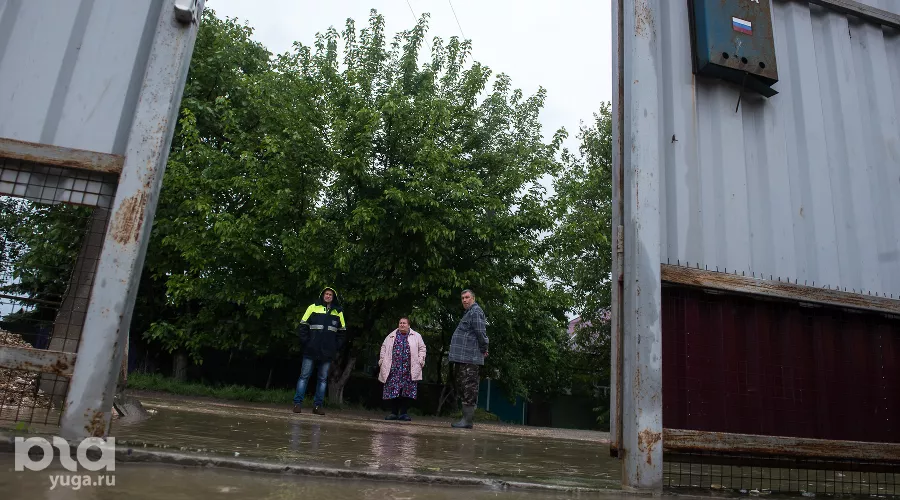 Подтопление в селе Левокумка Ставропольского края &copy;&nbsp;Фото Антона Подгайко, Юга.ру