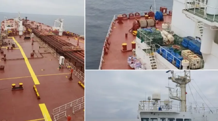 Танкер Altura  &copy;&nbsp;Скриншот фото с сайта ntv.com.tr