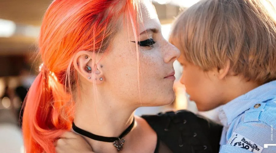 Станислава Войцеховская с сыном &copy;&nbsp;Фото предоставлено Станиславой Войцеховской