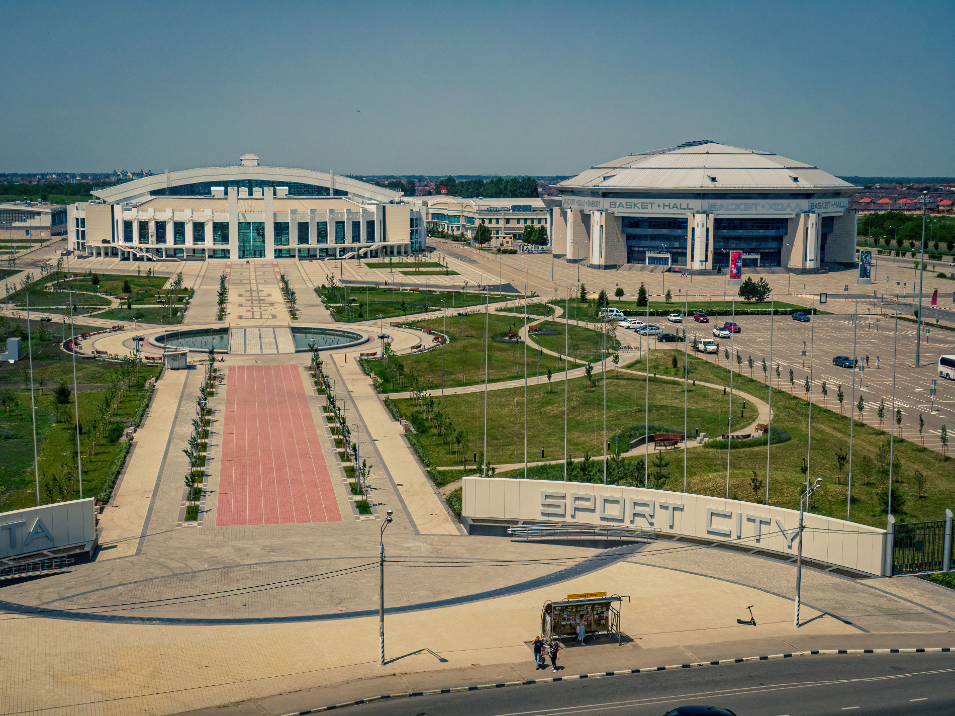 Дворец водных видов спорта и «Баскет-холл» © Фото Антона Быкова, Юга.ру