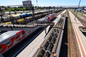 Вокзал Краснодар-1 &copy;&nbsp;Фото Елены Синеок, Юга.ру