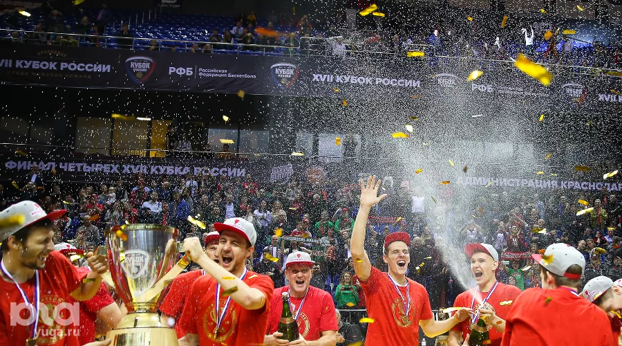 «Локомотив-Кубань» выиграл Кубок России по баскетболу &copy;&nbsp;Фото Елены Синеок, Юга.ру