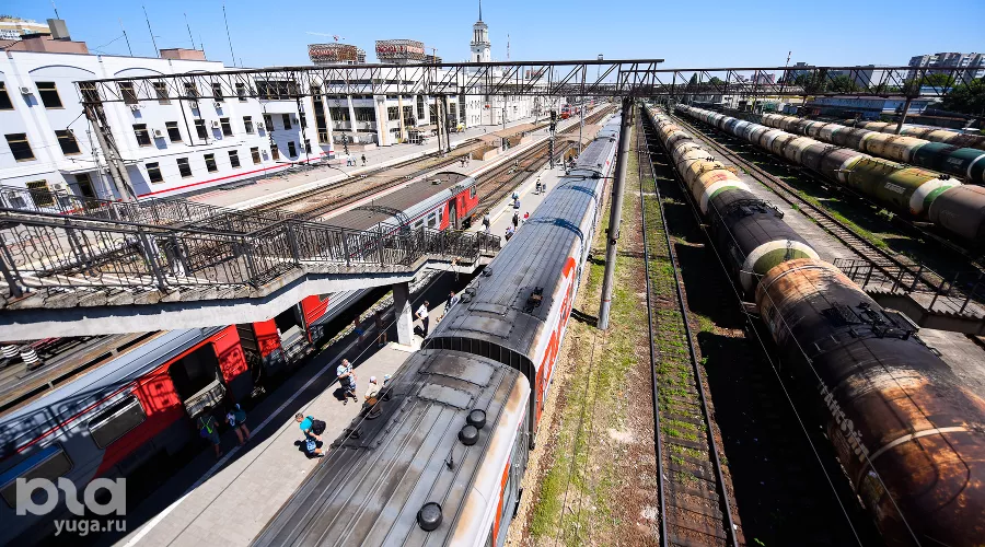 Вокзал Краснодар-1 &copy;&nbsp;Фото Елены Синеок, Юга.ру