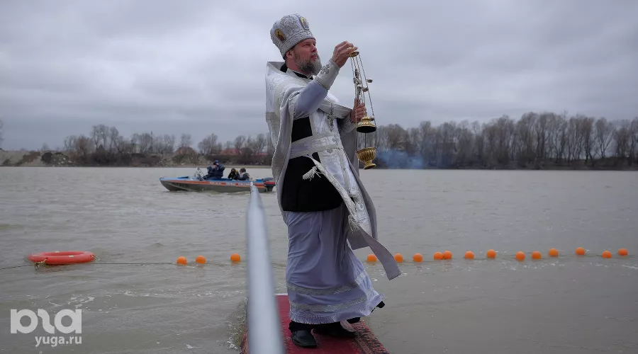 Крещение в Краснодаре &copy;&nbsp;Фото Николая Хижняка, Юга.ру