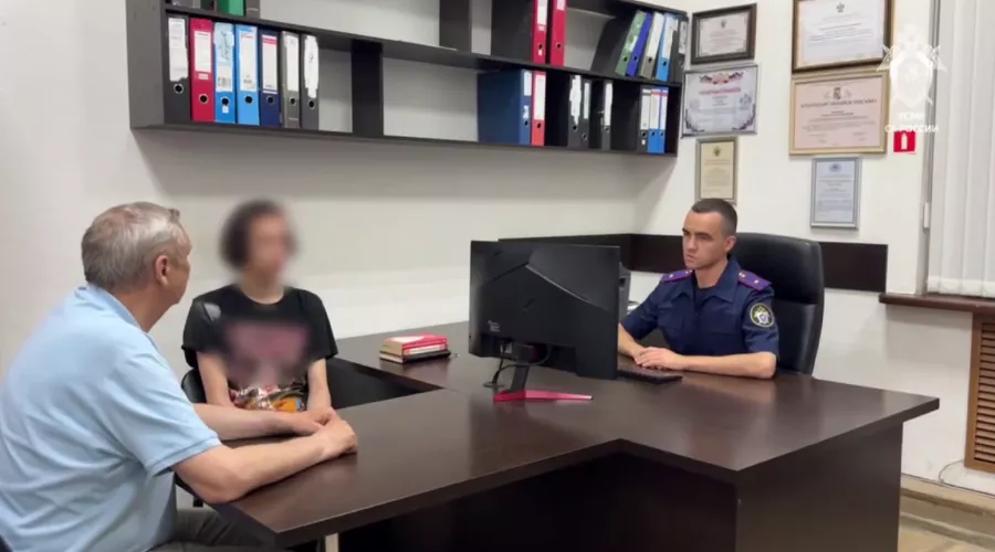  &copy;&nbsp;Скриншот из видео телеграм-канала СУ СКР по Краснодарскому краю