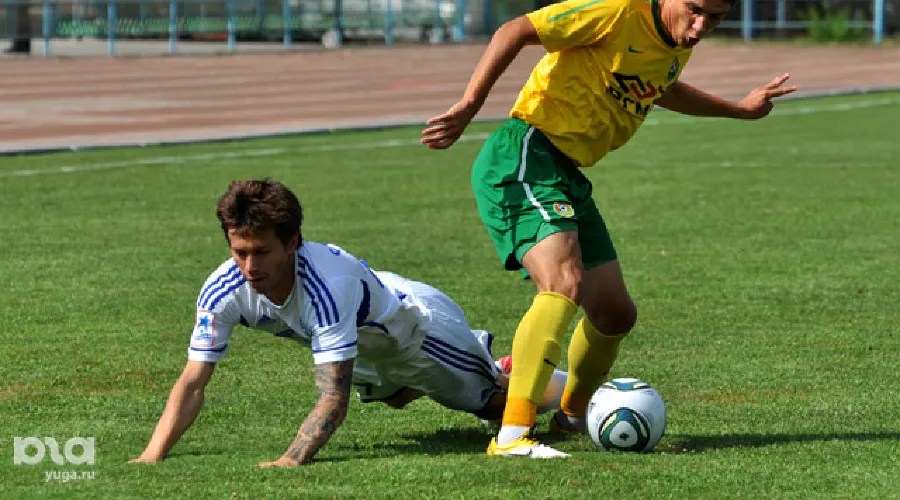 Матч дублей ФК "Кубани" и ФК "Динамо" &copy;&nbsp;Елена Синеок. ЮГА.ру