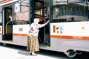В Краснодаре вышли на маршрут новые трамваи © Фото Дмитрия Пославского, Юга.ру