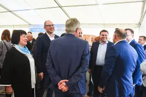 Открытие клиентского центра «Еврохим» в станице Старовеличковской &copy;&nbsp;Фото Елены Синеок, Юга.ру
