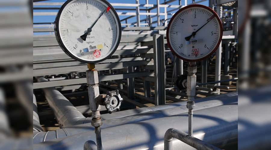 Прибрежная группа месторождений компании "Газпром добыча Краснодар" © Фото Елены Синеок, Юга.ру