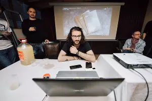 Презентация книги Валерия Нугатова &laquo;ЕДОДОЙ!&raquo;. Краснодар, Larina Open Space, 11 сентября 2021 года &copy;&nbsp;Фото Лилии Штеклецкой