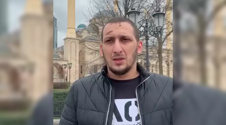 Муслим Джамбеков &copy;&nbsp;Скриншот из видео со страницы Рамзана Кадырова vk.com/ramzan