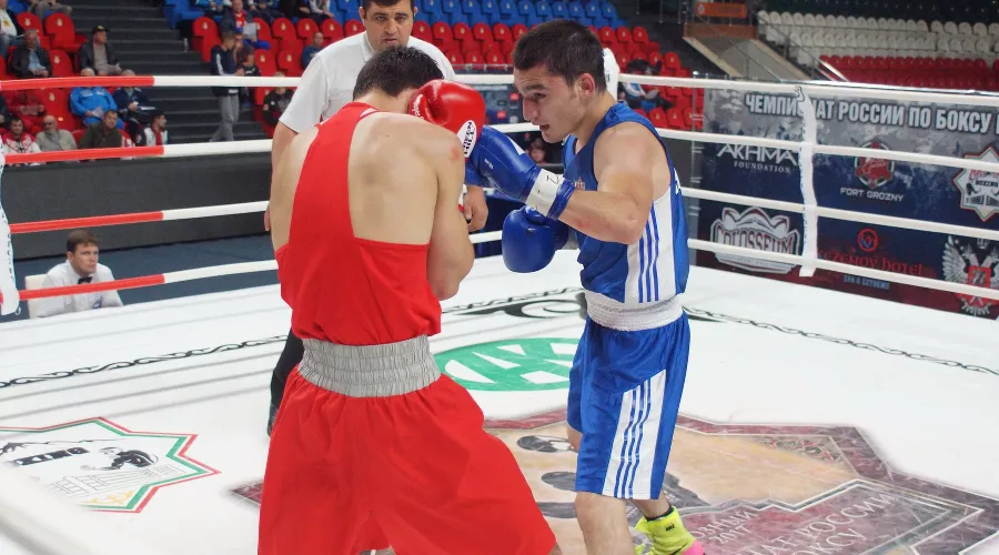 Чемпионат России по боксу в Грозном &copy;&nbsp;Фото из группы vk.com/rusboxing