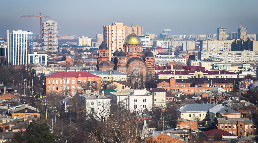 Панорама Краснодара © Фото Елены Синеок, Юга.ру