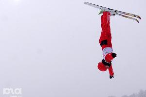 Тренировка по лыжной акробатике © Елена Синеок. ЮГА.ру