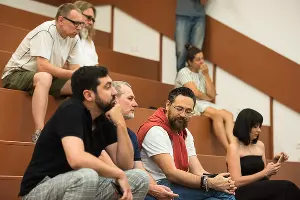 Евгений Первышов в ЦСИ &laquo;Типография&raquo; &copy;&nbsp;Фото Елены Синеок, Юга.ру