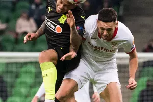 Матч «Краснодар» — «Севилья», Краснодар, 25 ноября 2020 года &copy;&nbsp;Фото Елены Синеок, Юга.ру