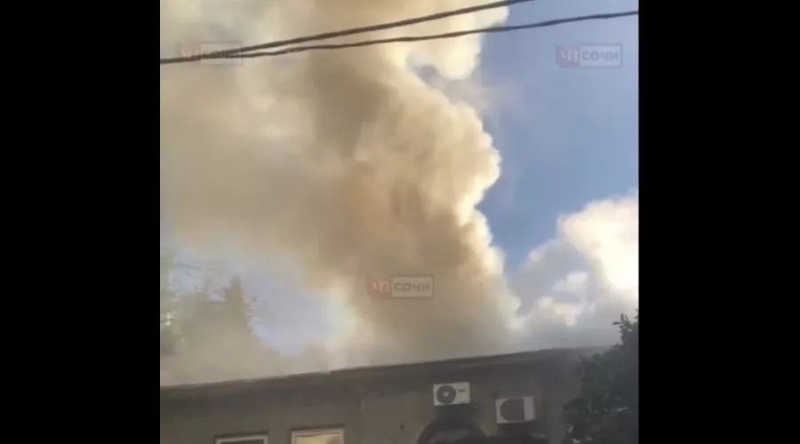  &copy;&nbsp;Скриншот видео из группы &laquo;ЧП Сочи&raquo;, vk.com/chpsochi