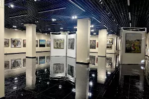 Один из залов в Краснодарском краевом выставочном зале &copy;&nbsp;Фото Анастасии Куропатченко