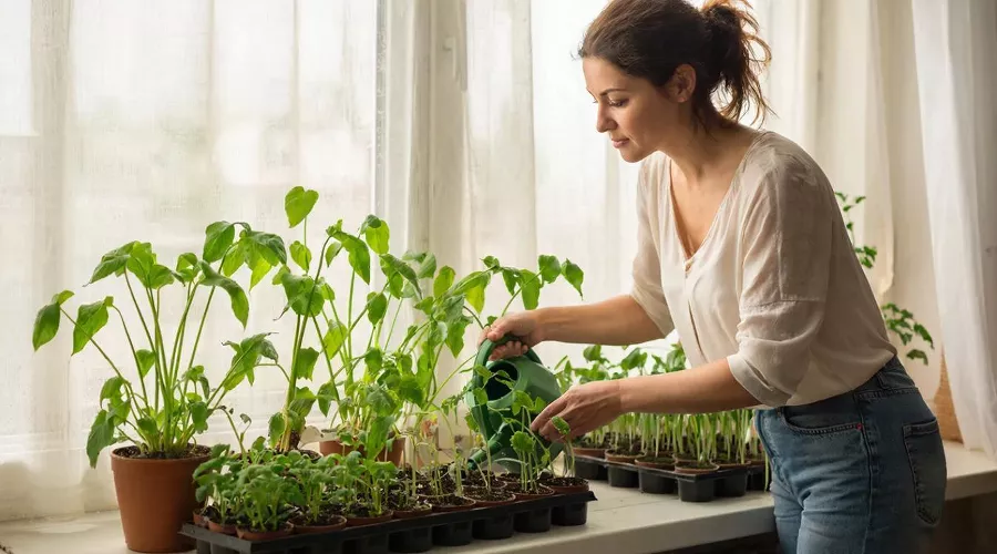 рассада &copy;&nbsp;Изображение сгенерировано нейросетью Gigachat