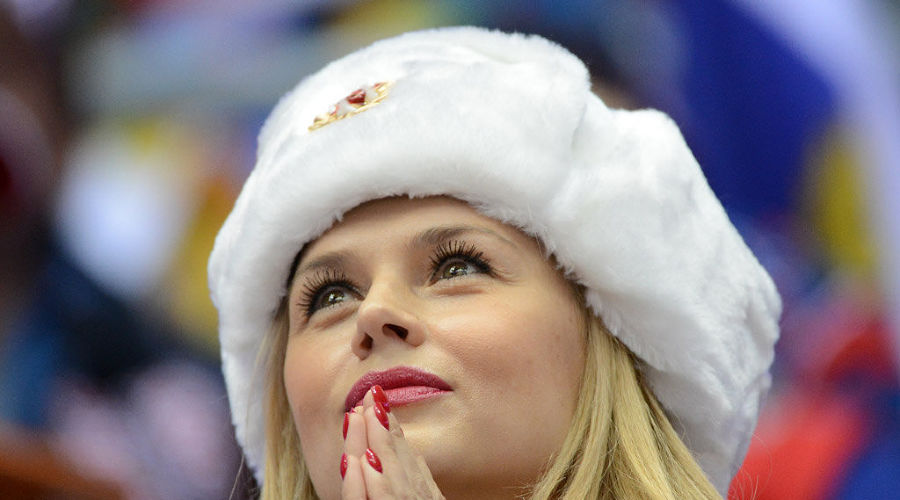 Российская сборная по хоккею выиграла свой первый матч на Играх-2014 у Словении © РИА Новости