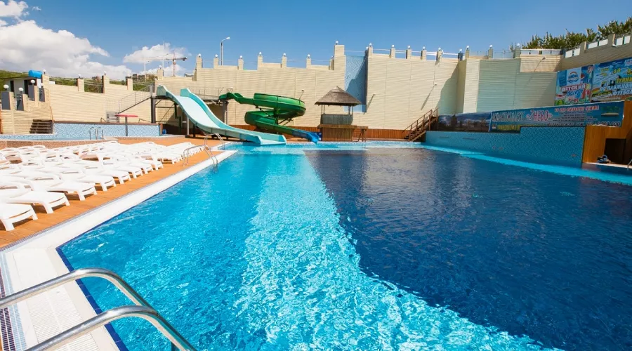 Аквапарк «Седьмое небо» &copy;&nbsp;Фото с сайта hotel7nebo.ru